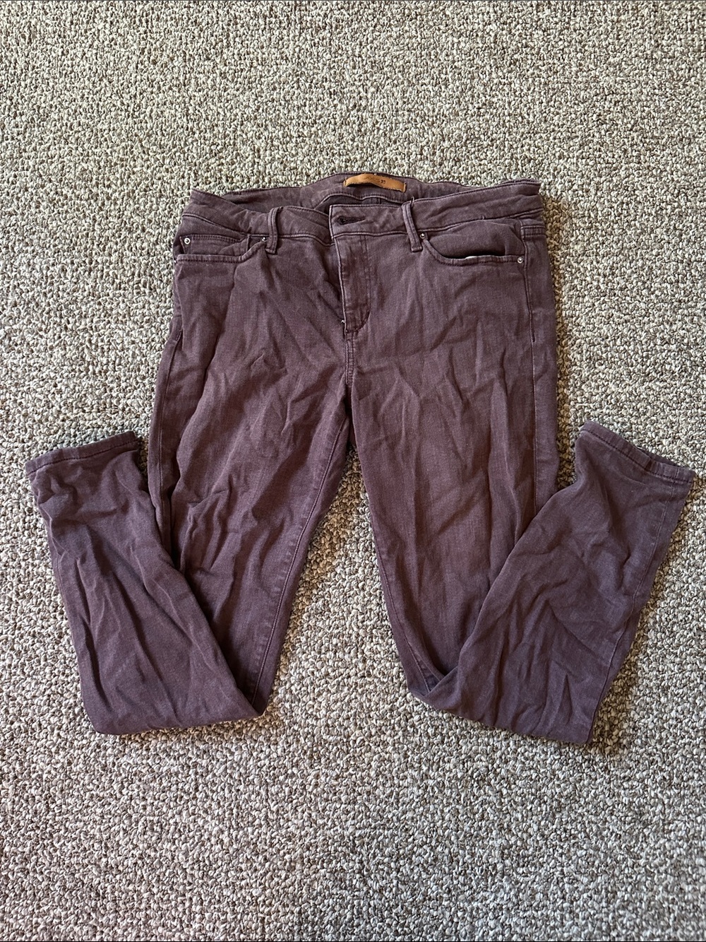Joe's Jeans Skinny Pants in Deep Brown